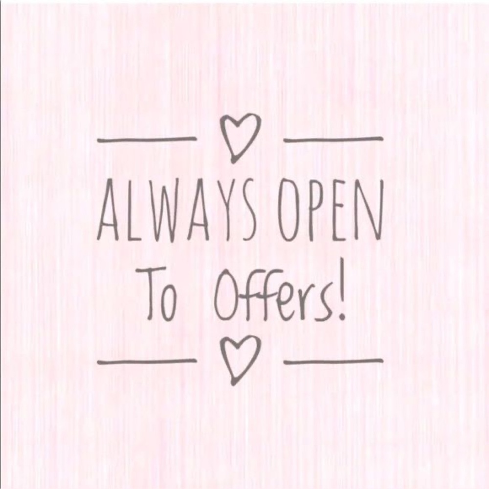 Always Open to Offers Sign